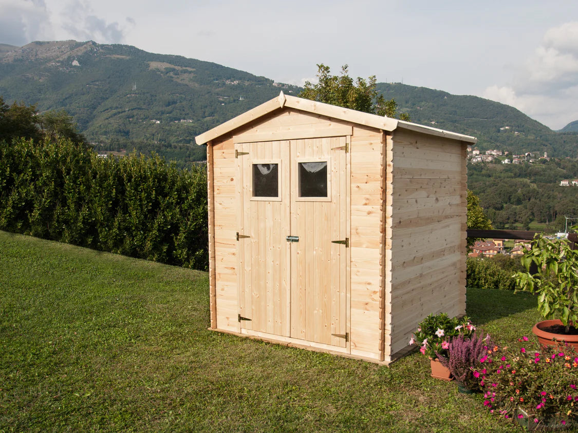 Casette in Legno grezzo da Giardino