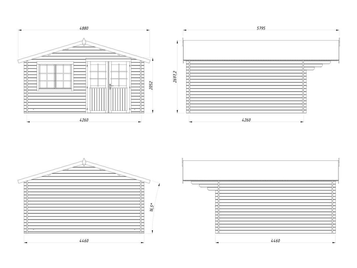 CASETTA BRITTA A 446X446