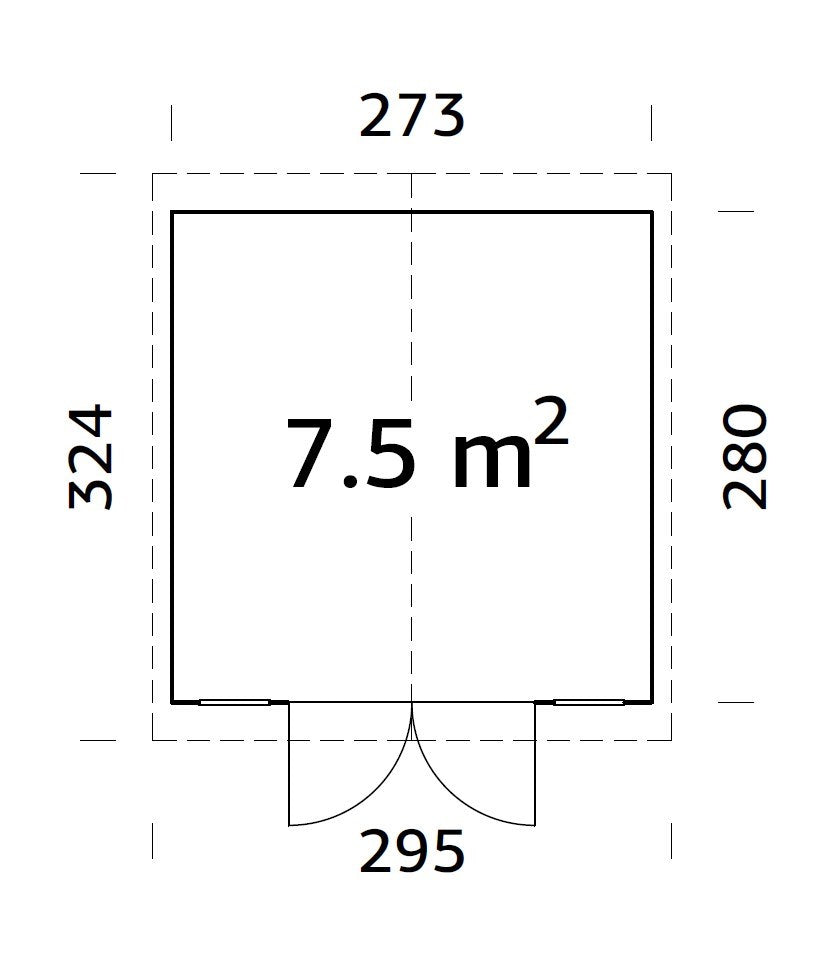 CASETTA DAN B 273X280