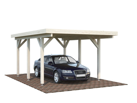 CARPORT SINGOLO CON COPERTURA