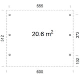 CARPORT DOPPIO CON COPERTURA
