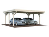 CARPORT DOPPIO CON COPERTURA