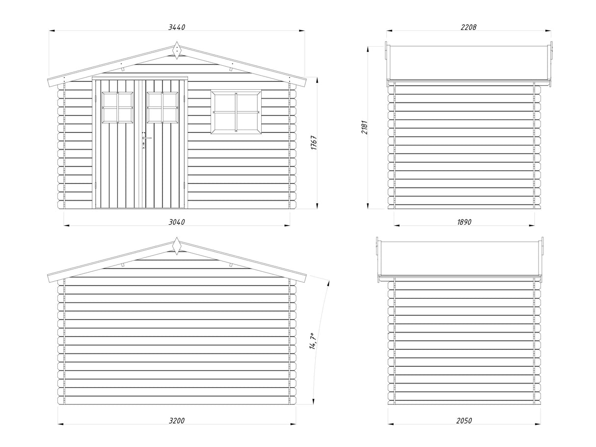 CASETTA LATINA CM 320X205