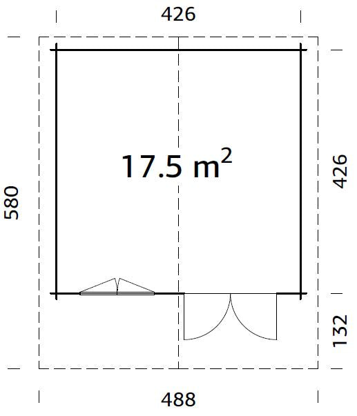 CASETTA BRITTA A 446X446