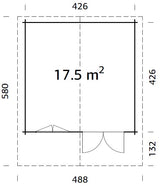 CASETTA BRITTA A 446X446