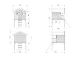 CASETTA TOBY 180X192