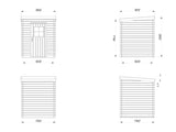 CASETTA ZOE A CM 176X176