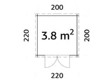 CASETTA MOLLY B CM 216X216