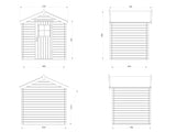 CASETTA PAOLA CM 206X176