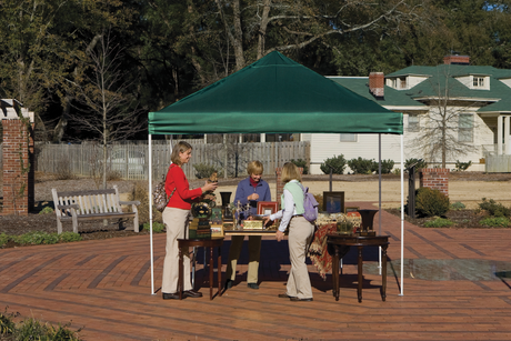 GAZEBO RICHIUDIBILE C/COPERTURA VERDE