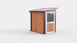 Box coibentato uno spiovente 150 x 300 cm