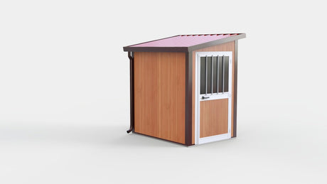 Box coibentato uno spiovente 150 x 300 cm