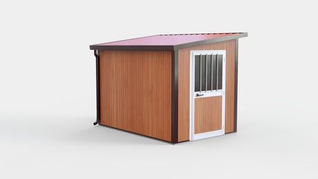 Box coibentato uno spiovente 250 x 250 cm