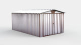 Box in lamiera due spioventi 300 x 500 cm