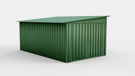 Box in lamiera uno spiovente 300 x 500 cm