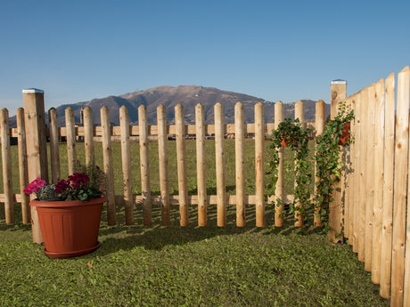 STECCATO CON MEZZO PALO 200X80H.