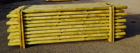 PALI IMPREGNATI DIAM. 05 LUNGH.CM. 150 PUNTA