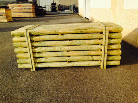 PALI IMPREGNATI DIAM. 12 LUNGH. CM.300